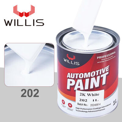 WILLIS 202 OEM 2K Acrylic Resin Car Topcoat-Multi-Color Options Spray Application Includes Paint Thinner