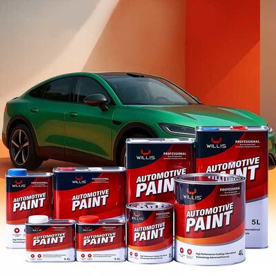 Tinta Acrílica Base 1K e 2K WILLIS Atacado Líquida Colorida para Barcos e Automotivos para Aplicação por Spray em Carros e Eletrodomésticos