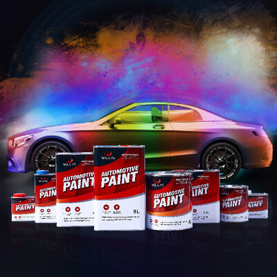 Tinta Acrílica Base 1K e 2K WILLIS Atacado Líquida Colorida para Barcos e Automotivos para Aplicação por Spray em Carros e Eletrodomésticos