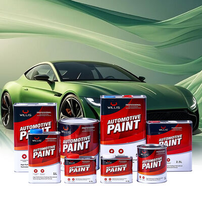 2K Solid Color Acrylic Resin Liquid Coating Car Paint Boat & Plastic Coating Automotive Supplies Topcoat Repair Coating