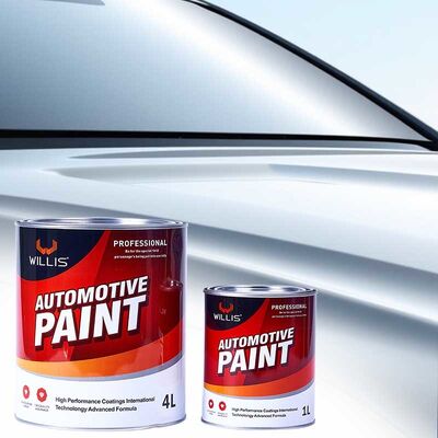 Tinta Acrílica de Cor Sólida WILLIS Industrial 2K para Carroceria Automotiva com Código OEM de Pigmento Aplicação em Spray Revestimento Líquido (Modelo 206)