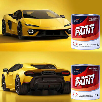 Tinta Automotiva Ecológica WILLIS Modelo 201 1K/2K Cor Sólida Acrílica Pigmento Código OEM Revestimento Líquido