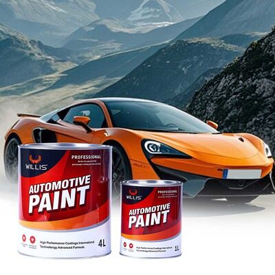 Tinta Automotiva Ecológica WILLIS Modelo 201 1K/2K Cor Sólida Acrílica Pigmento Código OEM Revestimento Líquido