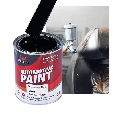 Cores vibrantes melhoram a aparência geral do veículo com pintura de carro 2K super forte