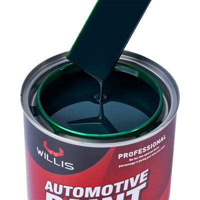 Pintura de revestimento de automóveis 2K Golden Green Multiplas cores disponíveis para reparação de automóveis Basecoat Refinish Acrylic Two-Component Paint