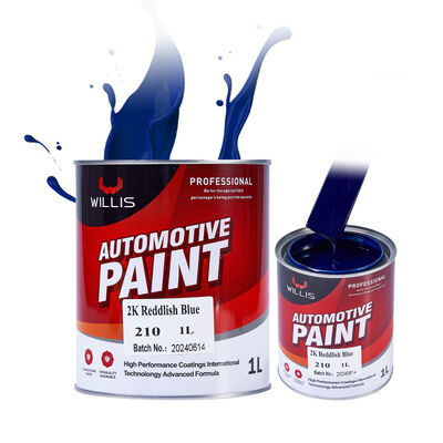 2K Acrílico Car Spray Paint Vermelho Azul Automóvel Metal colorido bom para reparação de carros & múltiplas cores disponíveis