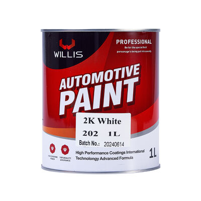 Venda Quente 1K 2K Solid Base Branca de Automóveis Tinta de Carro Revestimento Líquido Fábrica de Automóveis Metal Plástico Refinar Principalmente Resina Acrílica
