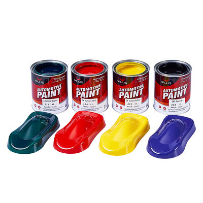 High Gloss Extra White 2K Auto Repair Spray Paint Factory Low-Priced High-Appearance Liquid Acrylic Resin Car Automotive Repair