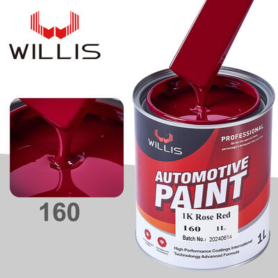 Vendas diretas de fábrica WILLIS 1K Tinta de cor revestimento líquido para carros Barco Tinta Automotiva Reparação Basecoat Refinar revestimento plástico