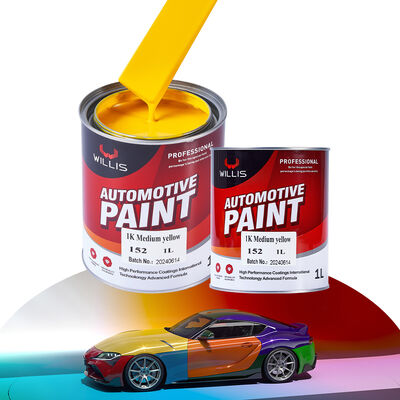 Tinta Spray Revestimento Transparente 2K Marca WILLIS Feita na China, Revestimento Base para Retoque Automotivo, Resina Acrílica Plástica para Revestimento Automotivo