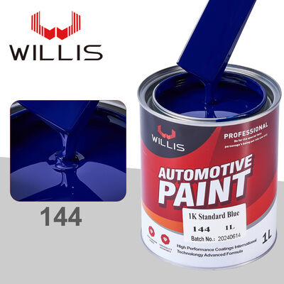 Willis 1K Blue Car Paint Guangdong Automotive Standard Basecoat Liquid Coating Spray Aplicação