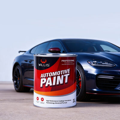 Willis 1K Blue Car Paint Guangdong Automotive Standard Basecoat Liquid Coating Spray Aplicação