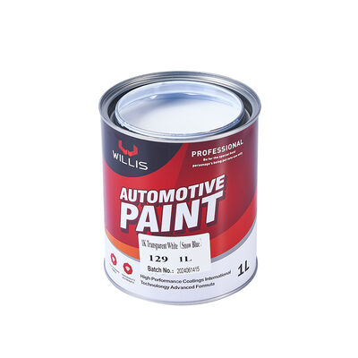 1K Transparente Branco Reparação Automóvel Revestimento Líquido Alto Desempenho Eco Amigável Resina Acrílica Carro Revestimento Plástico MSDS