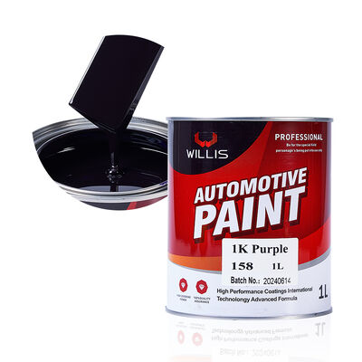 Autobody 1K Pintura de carro roxa para reparo e acabamento revestimento líquido para plástico e diluidor de spray de carro