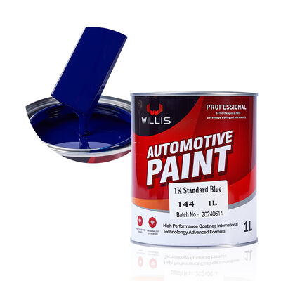 Fabrica direta 1K Ultra-baixo preço azul resina acrílica de um componente líquido Reparação de carros de pintura de carros diluidor de tinta