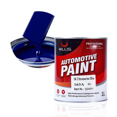 Venda Quente 1K Verniz de Reparação de Automóveis Azul Componente Único Resina Acrílica Preço Baixo Primer de Alto Desempenho Anel de Refinamento Espray Límpido