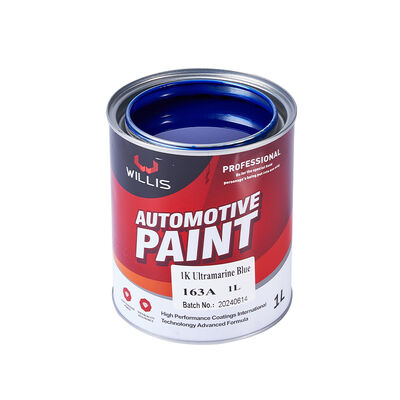 Venda Quente 1K Verniz de Reparação de Automóveis Azul Componente Único Resina Acrílica Preço Baixo Primer de Alto Desempenho Anel de Refinamento Espray Límpido