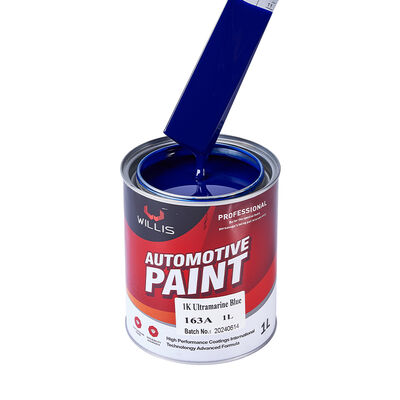 Venda Quente 1K Verniz de Reparação de Automóveis Azul Componente Único Resina Acrílica Preço Baixo Primer de Alto Desempenho Anel de Refinamento Espray Límpido