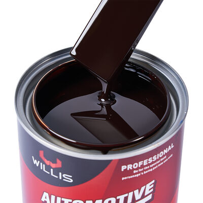 Tinta Automotiva de Resina Acrílica 1K Mais Vendida, Preço Baixo, Tom Metálico Marrom Ferro, Tinta de Reparo Automotivo com Aplicação por Spray, Diluente Verniz