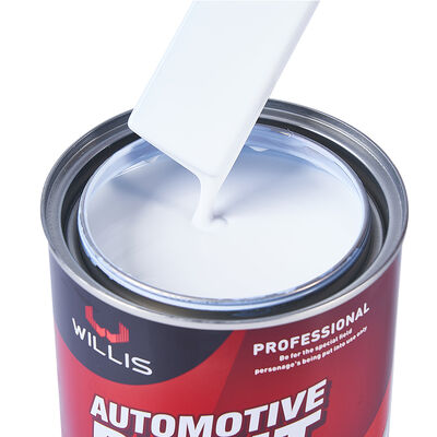 Tinta de reparação de automóveis de alta qualidade transparente branco 1K resina acrílica revestimento líquido para carro da fábrica de pintura automotiva