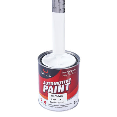Revestimento e Tinta Acrílica Branca Monocomponente 1K Tinta Spray para Reparo Automotivo Fácil de Usar com Forte Poder de Cobertura