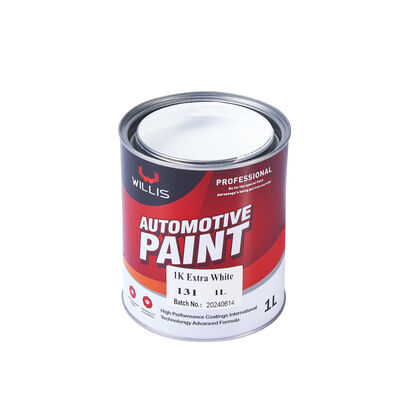 Preço Bom Extra Branco Base Automotiva Reparo de Carro Revestimento 1k Tinta Resina Acrílica com Diluente Tinta de Repintura Automotiva de Alta Qualidade