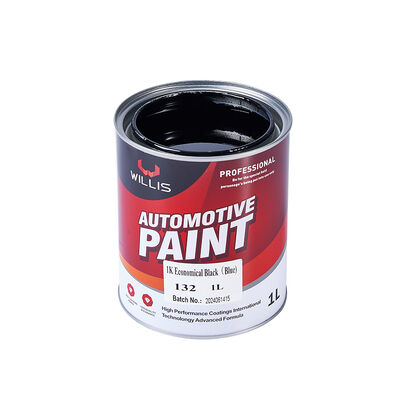 Venda Quente 1K Resina Acrílica Negra Econômica Pintura de Reparação de Carros Agulhador de Alto Desempenho e Revestimento Líquido para Carros