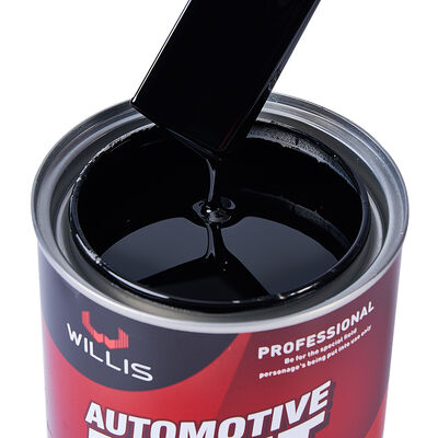 Venda Quente 1K Resina Acrílica Negra Econômica Pintura de Reparação de Carros Agulhador de Alto Desempenho e Revestimento Líquido para Carros
