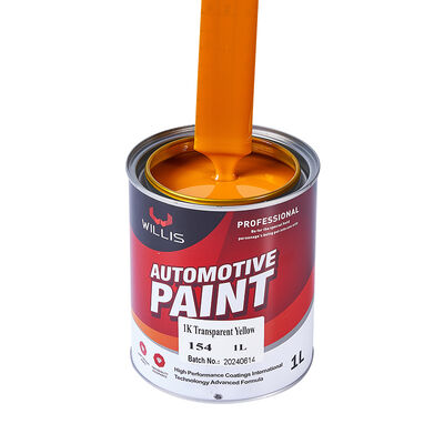 1K Basecoat Automotive Acrylic Painting Coating Liquid Spray-On Coating for Car Refinish Fabricado por fabricantes de tintas para automóveis