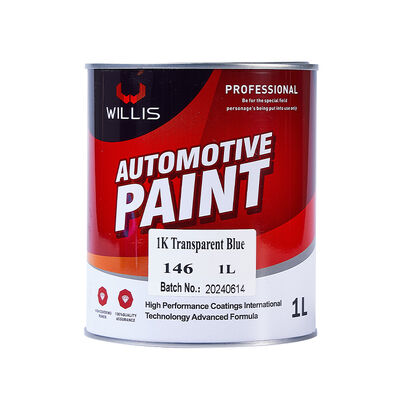 Pintura de pulverização de automóveis Cor sólida Automotivo Refinish Revestimento de resina acrílica Auto Refinish Paint