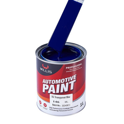 Pintura de pulverização de automóveis Cor sólida Automotivo Refinish Revestimento de resina acrílica Auto Refinish Paint