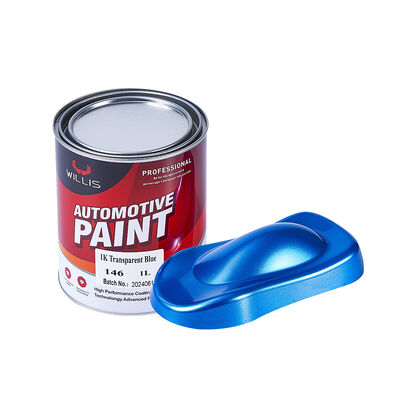 Pintura de pulverização de automóveis Cor sólida Automotivo Refinish Revestimento de resina acrílica Auto Refinish Paint