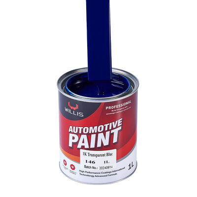 Pintura de pulverização de automóveis Cor sólida Automotivo Refinish Revestimento de resina acrílica Auto Refinish Paint