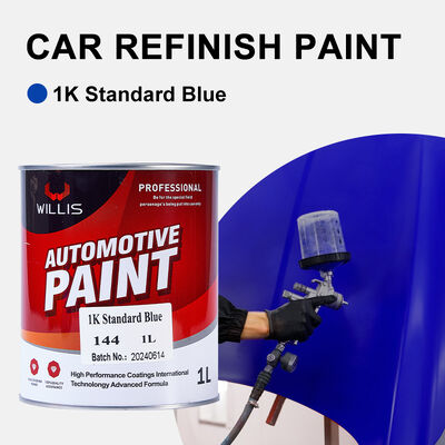 Fórmula Avançada 1k Tinta Azul Padrão para Repintura Automotiva Litro Produtos de Tinta Automotiva
