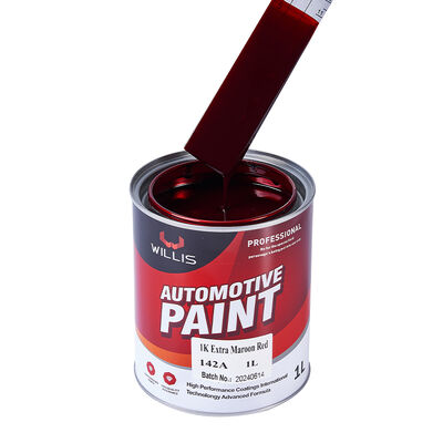 Pintura de proteção de automóveis de alta qualidade 1k Extra Marrom Vermelho Pintura de acabamento de automóveis Pintura de automóveis