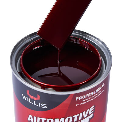 Pintura de proteção de automóveis de alta qualidade 1k Extra Marrom Vermelho Pintura de acabamento de automóveis Pintura de automóveis