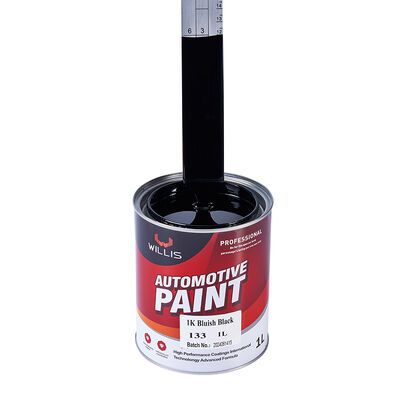 1k Acrílico Azulado Negro Car Refinish Paint Decorative Body Filler e Repair Coating