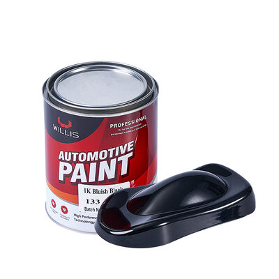 1k Acrílico Azulado Negro Car Refinish Paint Decorative Body Filler e Repair Coating