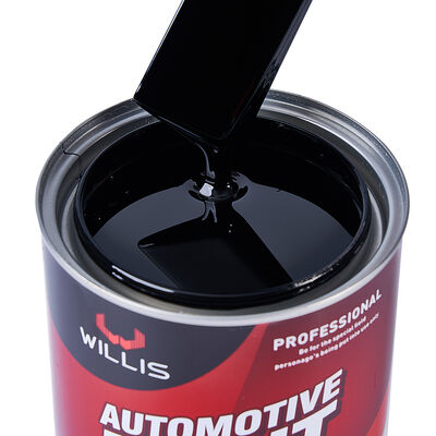 1k Acrílico Azulado Negro Car Refinish Paint Decorative Body Filler e Repair Coating