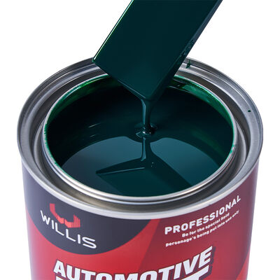 1K Vermelho Dourado Car Spray Paint Um Componente Resina Acrílica Líquido Automotivo Refinish Paint Cor Sólida 1K Color Paint China