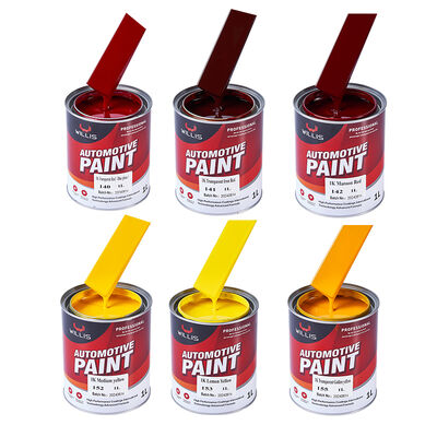 Willis 1k laranja tinta spray para carro, um componente, repintura automotiva, resina acrílica, revestimento líquido, cor sólida, 1k, pintura colorida china