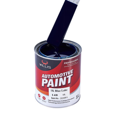 1K Resina Acrílica Tinta Líquida para Refinar Carros Tinta Sólida Azul do Lago de Um Componente de Automóveis Feita na China
