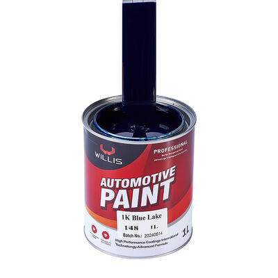 1K Resina Acrílica Tinta Líquida para Refinar Carros Tinta Sólida Azul do Lago de Um Componente de Automóveis Feita na China