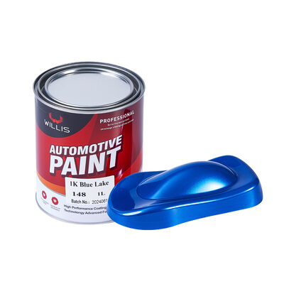 1K Resina Acrílica Tinta Líquida para Refinar Carros Tinta Sólida Azul do Lago de Um Componente de Automóveis Feita na China