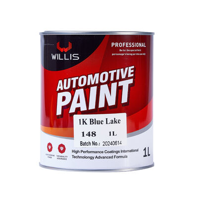 1K Resina Acrílica Tinta Líquida para Refinar Carros Tinta Sólida Azul do Lago de Um Componente de Automóveis Feita na China