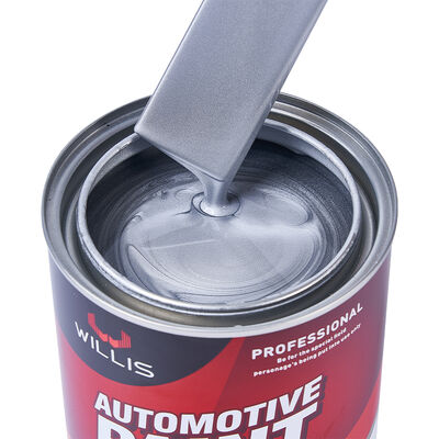 High Quality 1K Silver Car Paint Customizable in Multiple Colors Made in China Acrylic Resin Main Raw Material Liquid Coating