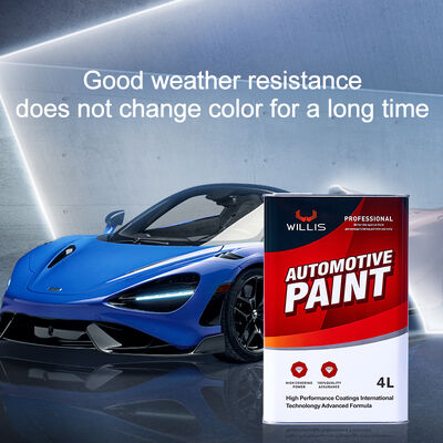 Willis High Solid 2K Acrílico Automóvel Clear Coat Matte UV Liquid Varnish Car Refinish Repair Coating Auto Revestimento de plástico