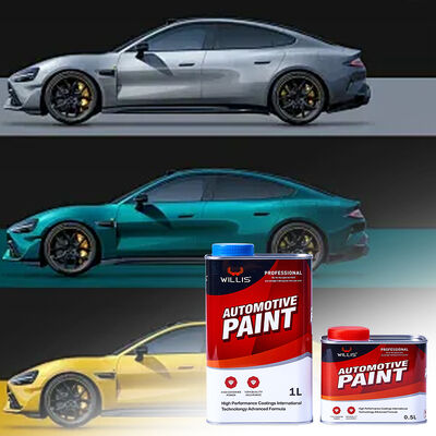 Willis High Solid 2K Acrílico Automóvel Clear Coat Matte UV Liquid Varnish Car Refinish Repair Coating Auto Revestimento de plástico