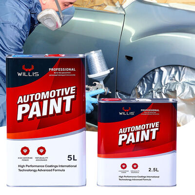 Willis High Solid 2K Acrílico Automóvel Clear Coat Matte UV Liquid Varnish Car Refinish Repair Coating Auto Revestimento de plástico