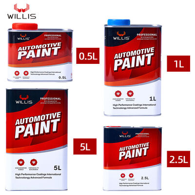 Kit de Tinta Automotiva com Proteção UV Permanente: Sistema de Verniz 2K de Alto Brilho com Endurecedor e Verniz, Conjunto de Fábrica no Atacado